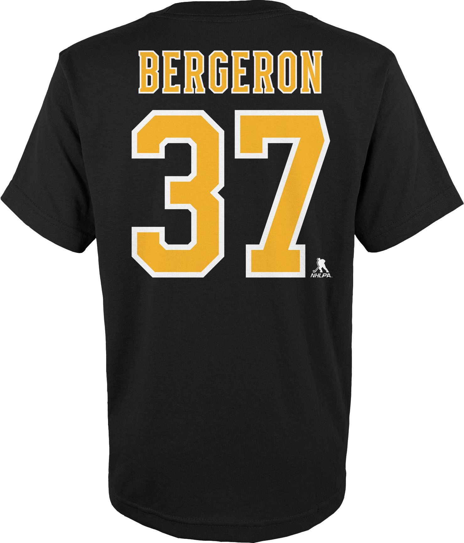 NHL Youth Boston Bruins Patrice Bergeron #37 Black Player T-Shirt product image