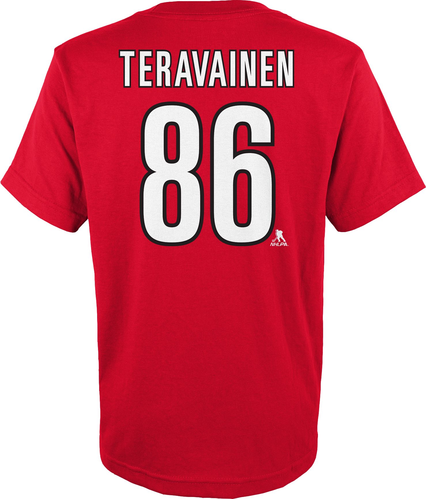 NHL Youth Carolina Hurricanes Teuvo Teräväinen #86 Red T-Shirt