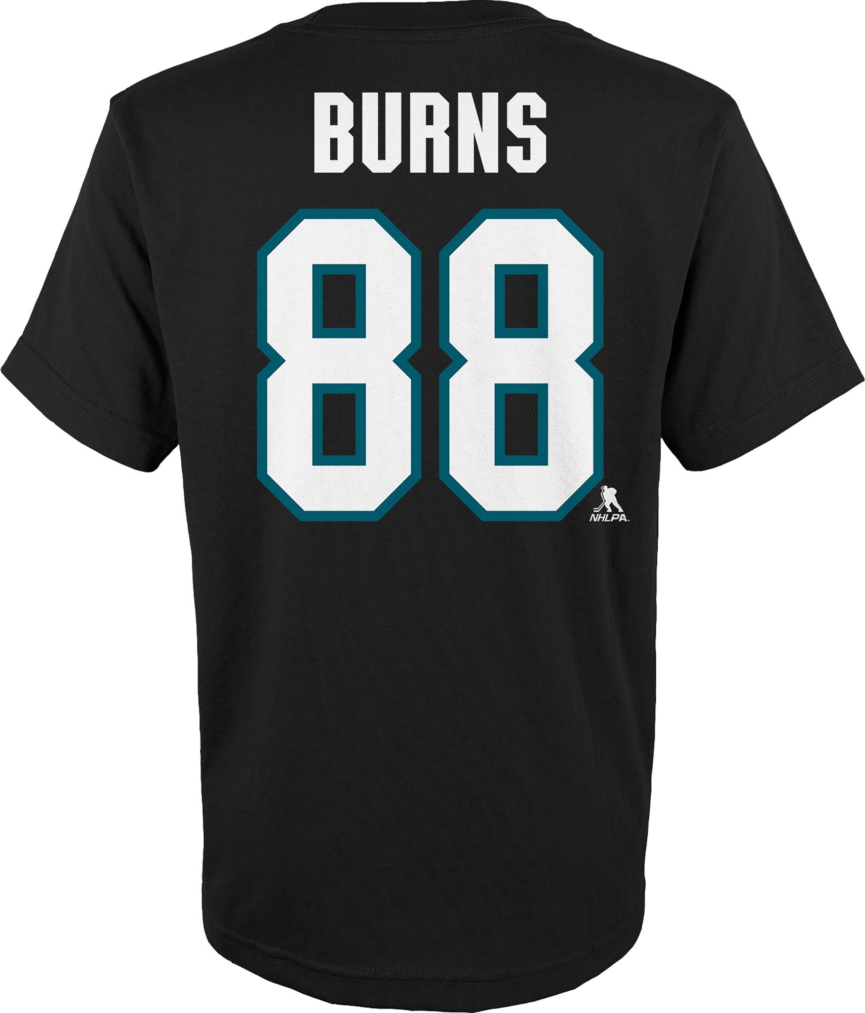 NHL Youth San Jose Sharks Brent Burns #88 Black T-Shirt product image