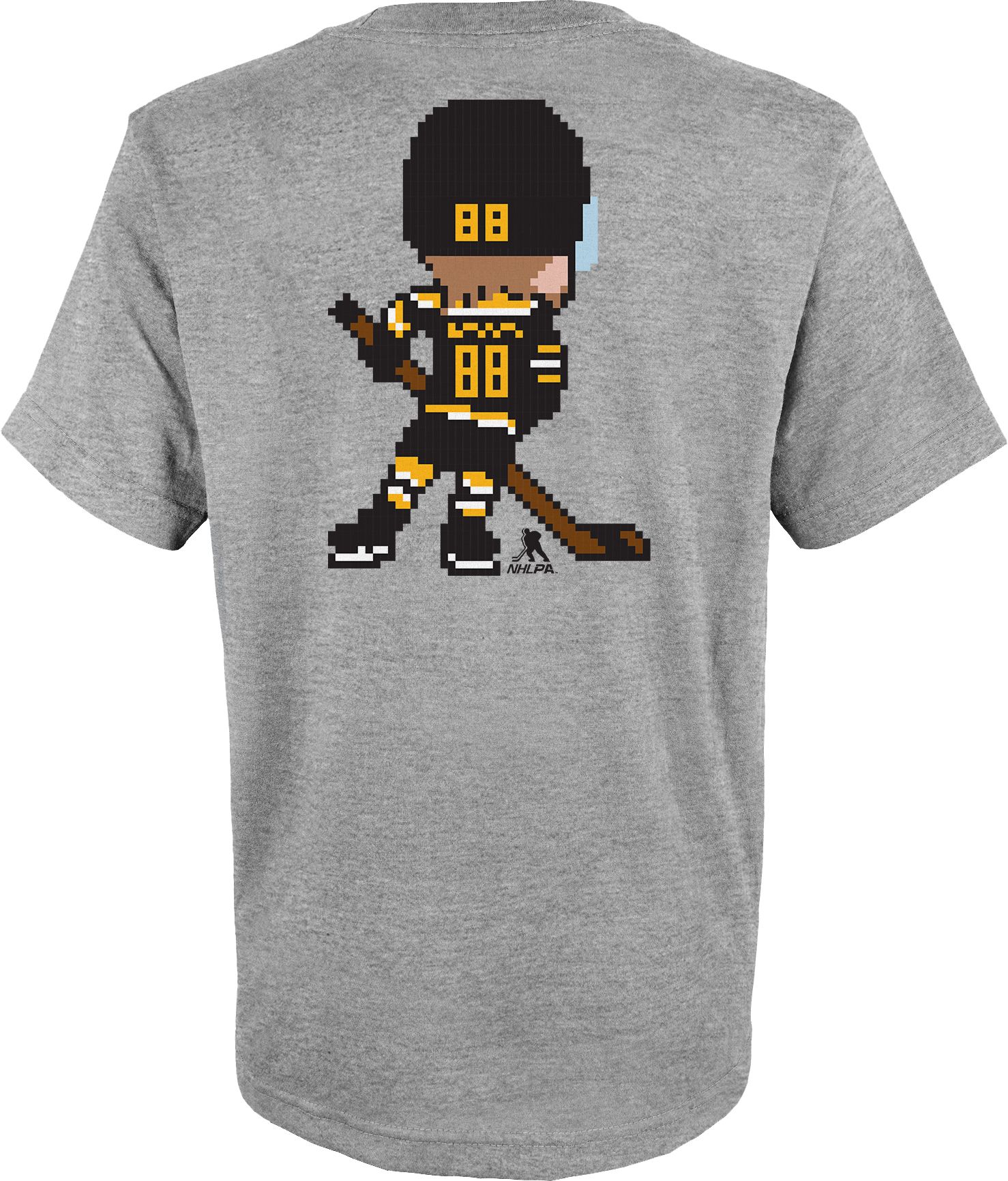 NHL Youth Boston Bruins David Pastrnak #88 Pixel Grey T-Shirt product image