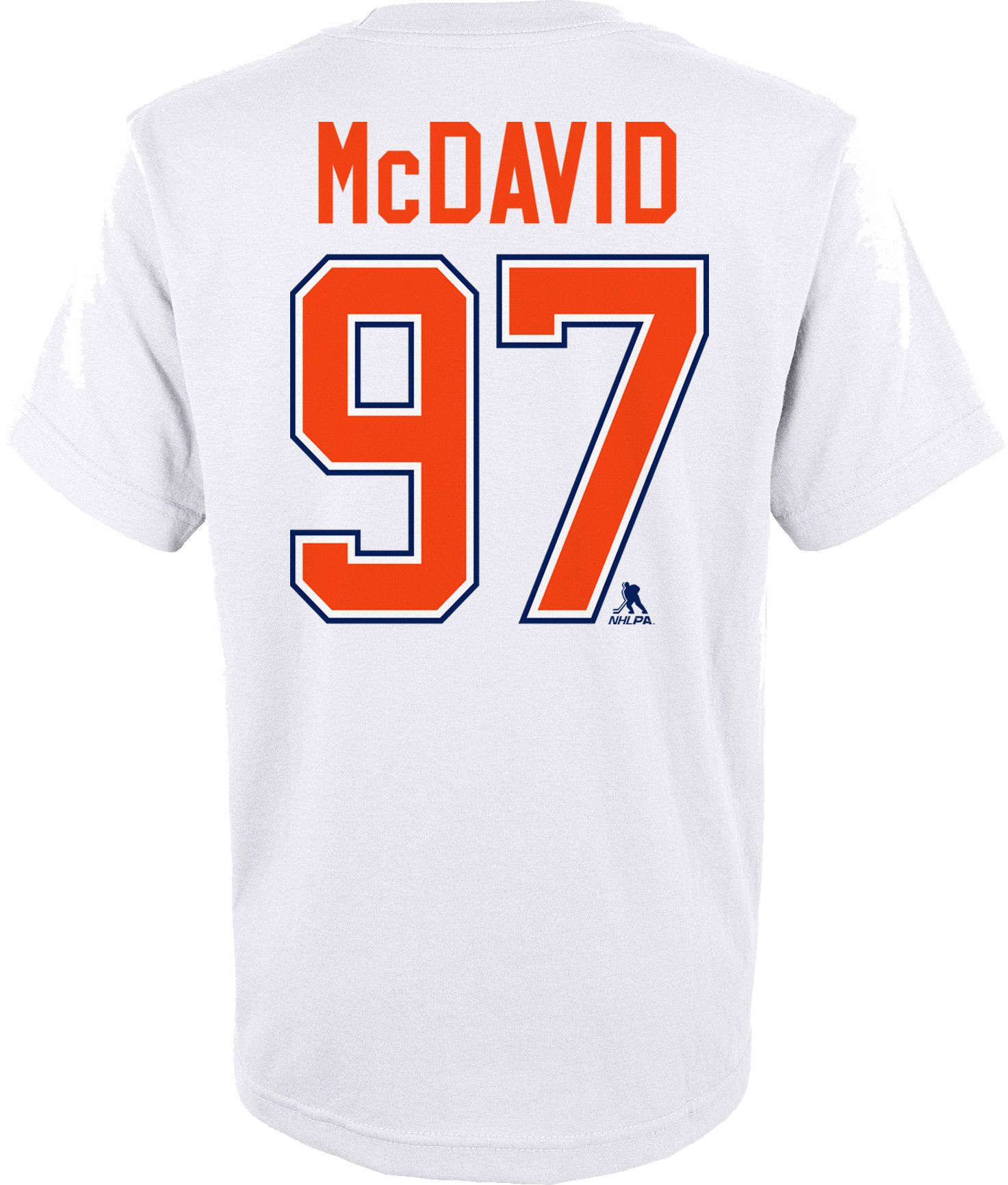 Nhl Youth Edmonton Oilers Connor Mcdavid 97 Special Edition White T Shirt Dick S Sporting Goods