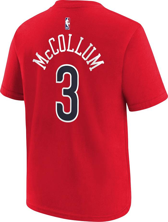 Nike Youth New Orleans Pelicans CJ McCollum #3 Navy Swingman Jersey