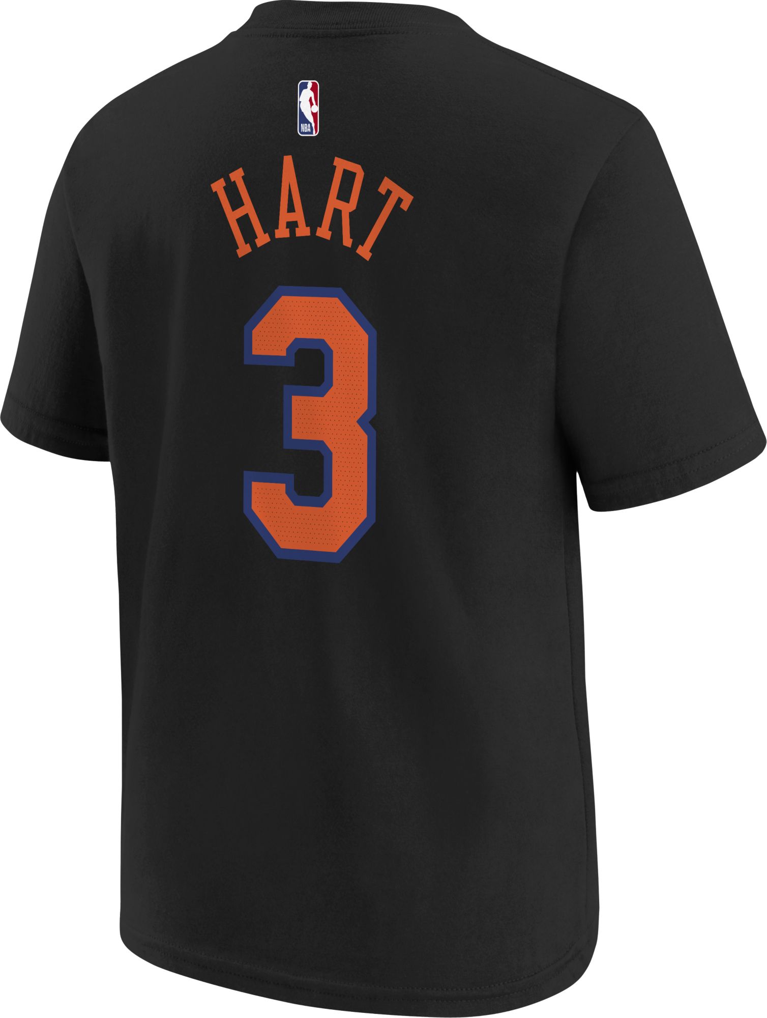 Jordan Youth New York Knicks Josh Hart #3 Black Statement T-Shirt product image