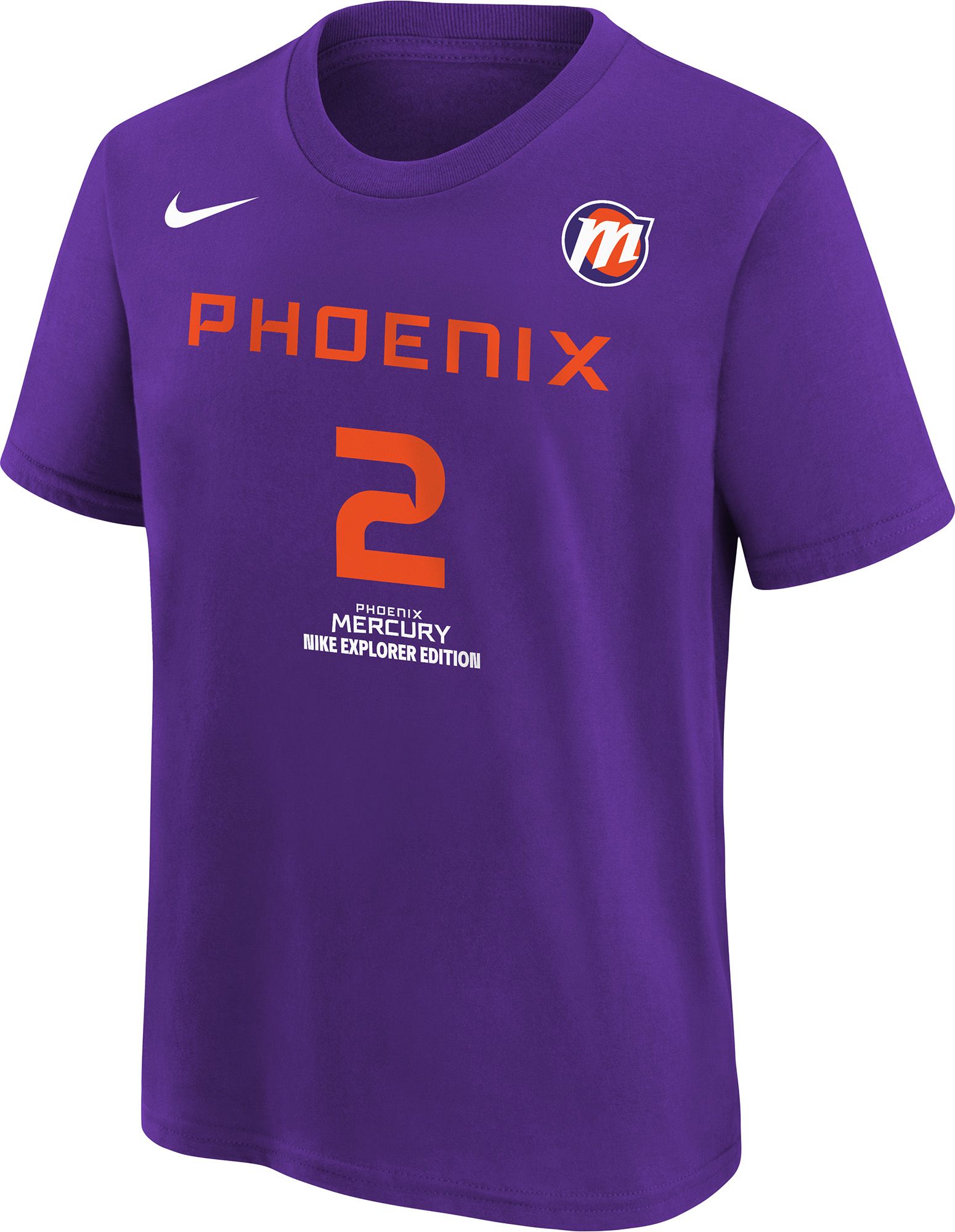 PHOENIX FOOTBALL Tシャツセット Nike Youth Phoenix Mercury Purple Kahleah Copper #2 T-Shirt