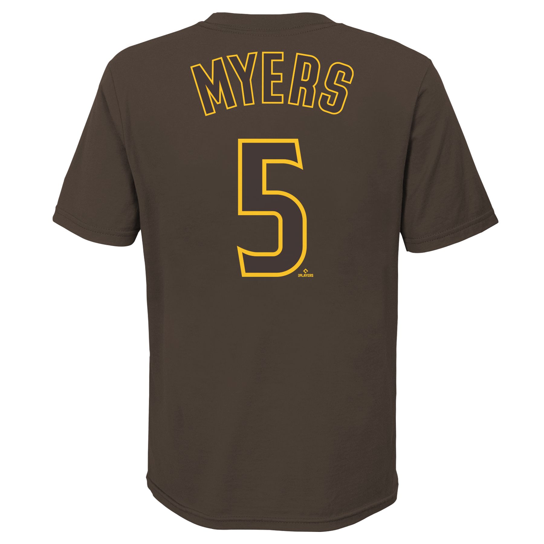Nike Youth San Diego Padres Wil Myers #5 Brown T-Shirt product image