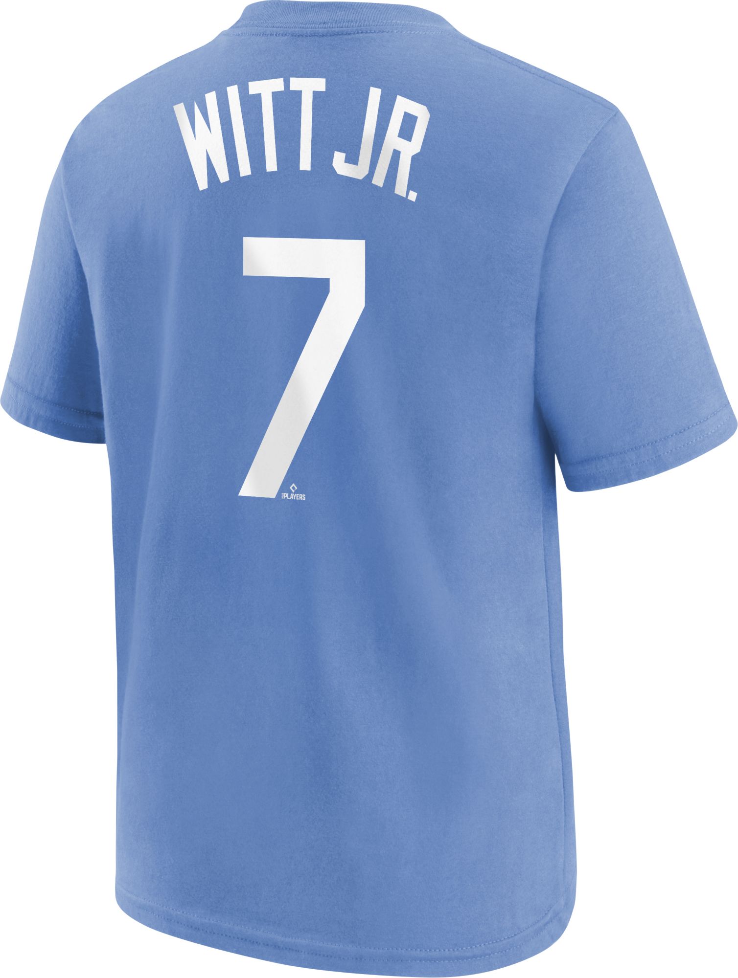 Nike Youth Kansas City Royals Bobby Witt Jr. #7 Blue T-Shirt