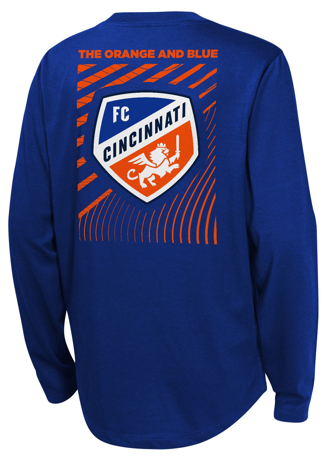 MLS Youth FC Cincinnati Maestro Blue Long Sleeve T-Shirt product image