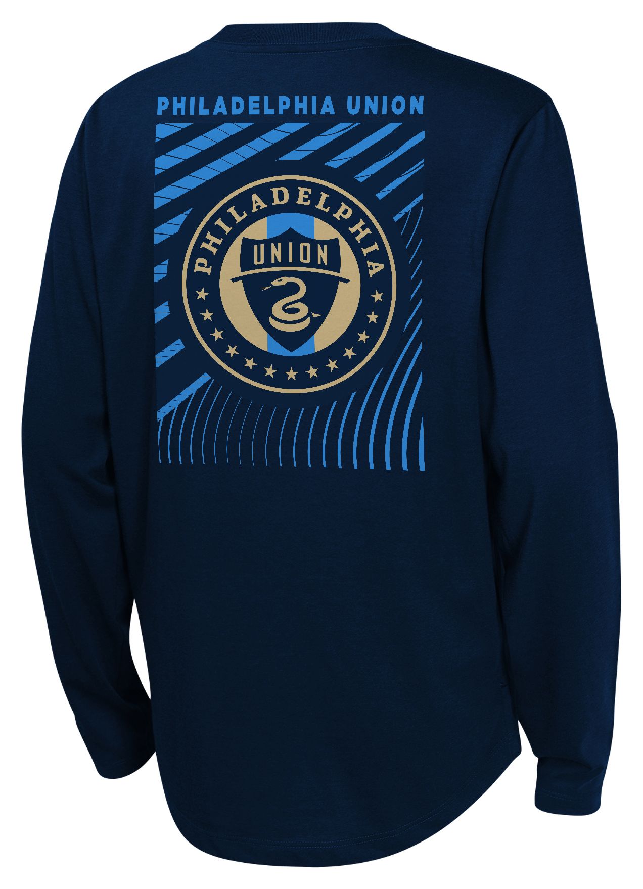 MLS Youth Philadelphia Union Maestro Navy Long Sleeve T-Shirt product image