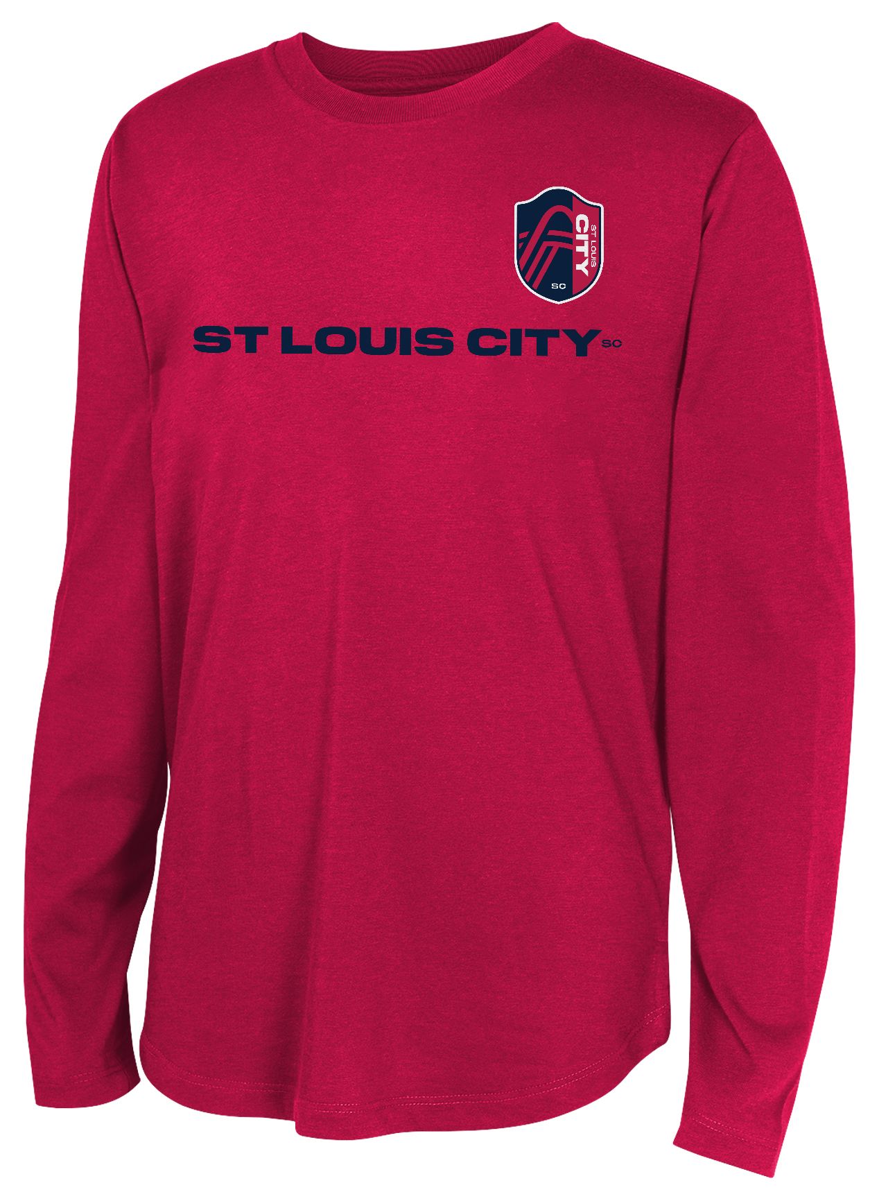 MLS Youth St. Louis City SC Maestro Pink Long Sleeve T-Shirt product image