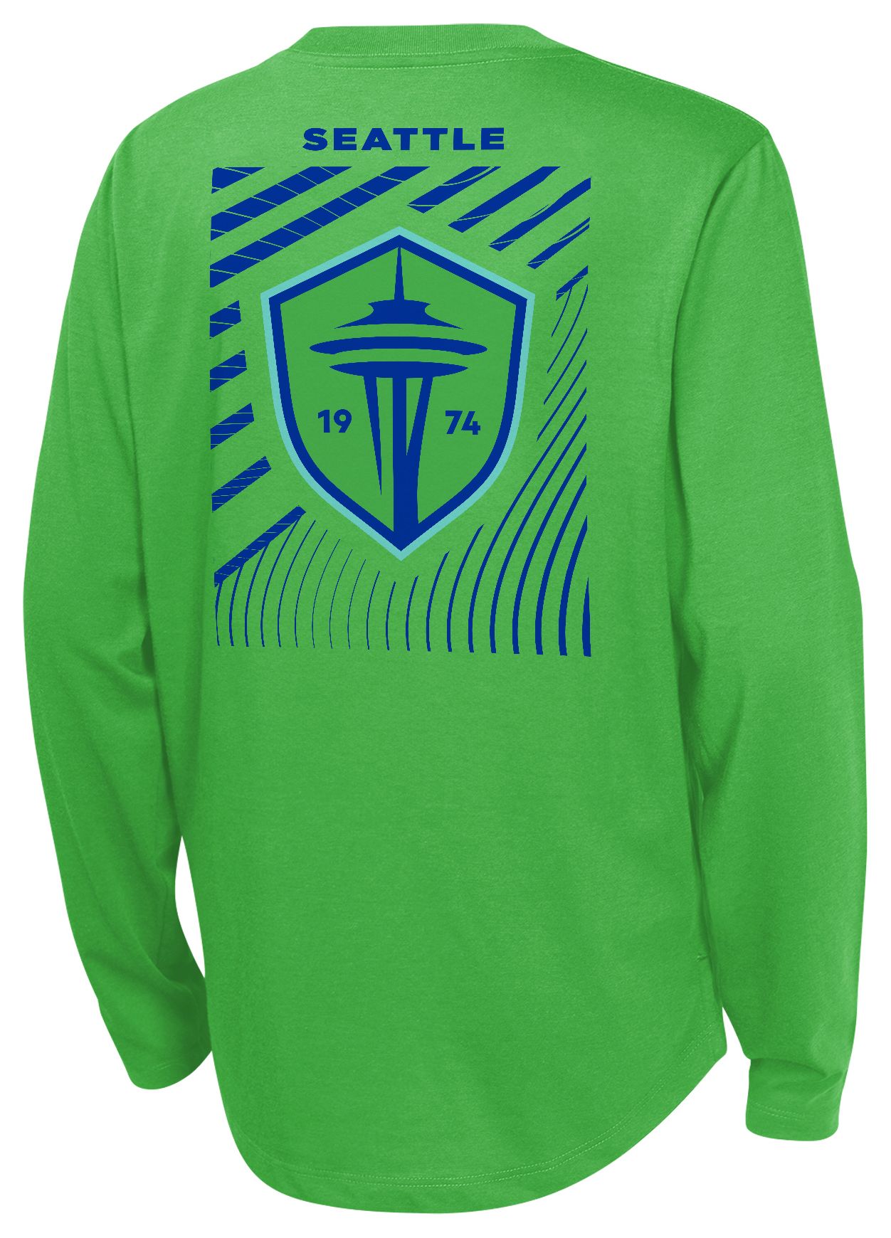 MLS Youth Seattle Sounders Maestro Green Long Sleeve T-Shirt product image