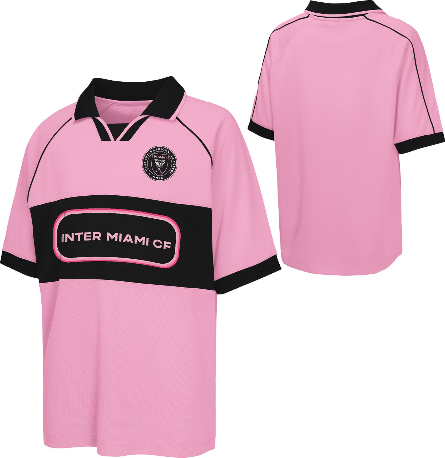 MLS Youth Inter Miami CF Pink Collar T-Shirt product image