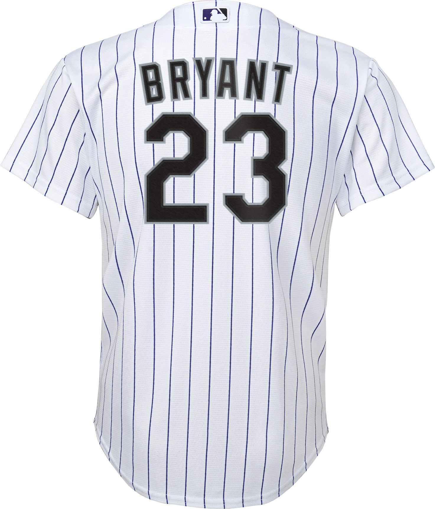 MLB Team Apparel Youth Colorado Rockies Kris Bryant #23 White Home Jersey product image