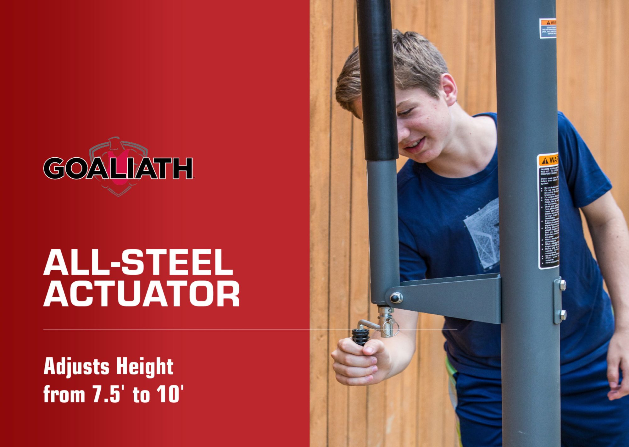 Goaliath 54” Polycarbonate In-Ground Basketball Hoop product image