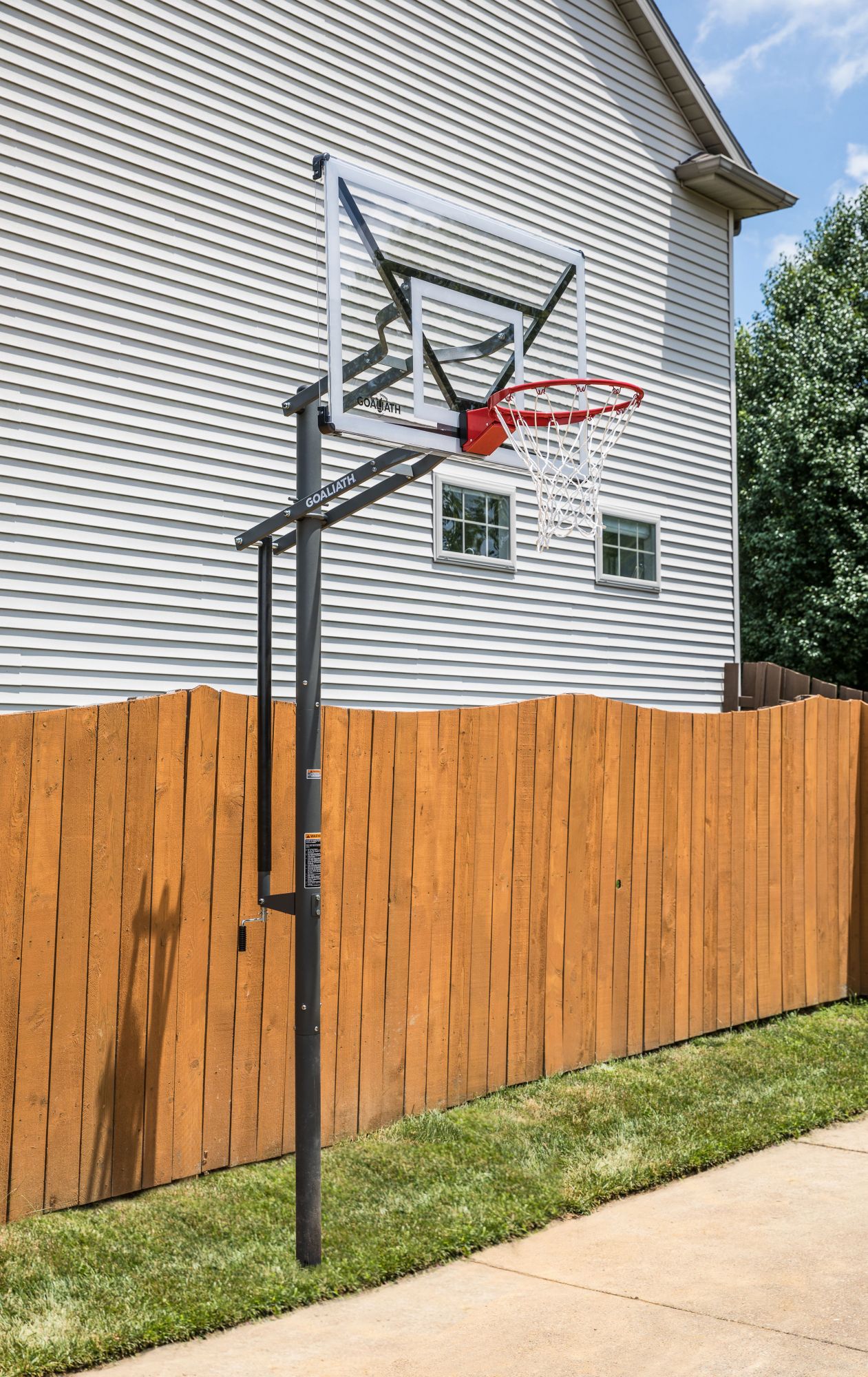 Goaliath 54” Polycarbonate In-Ground Basketball Hoop product image