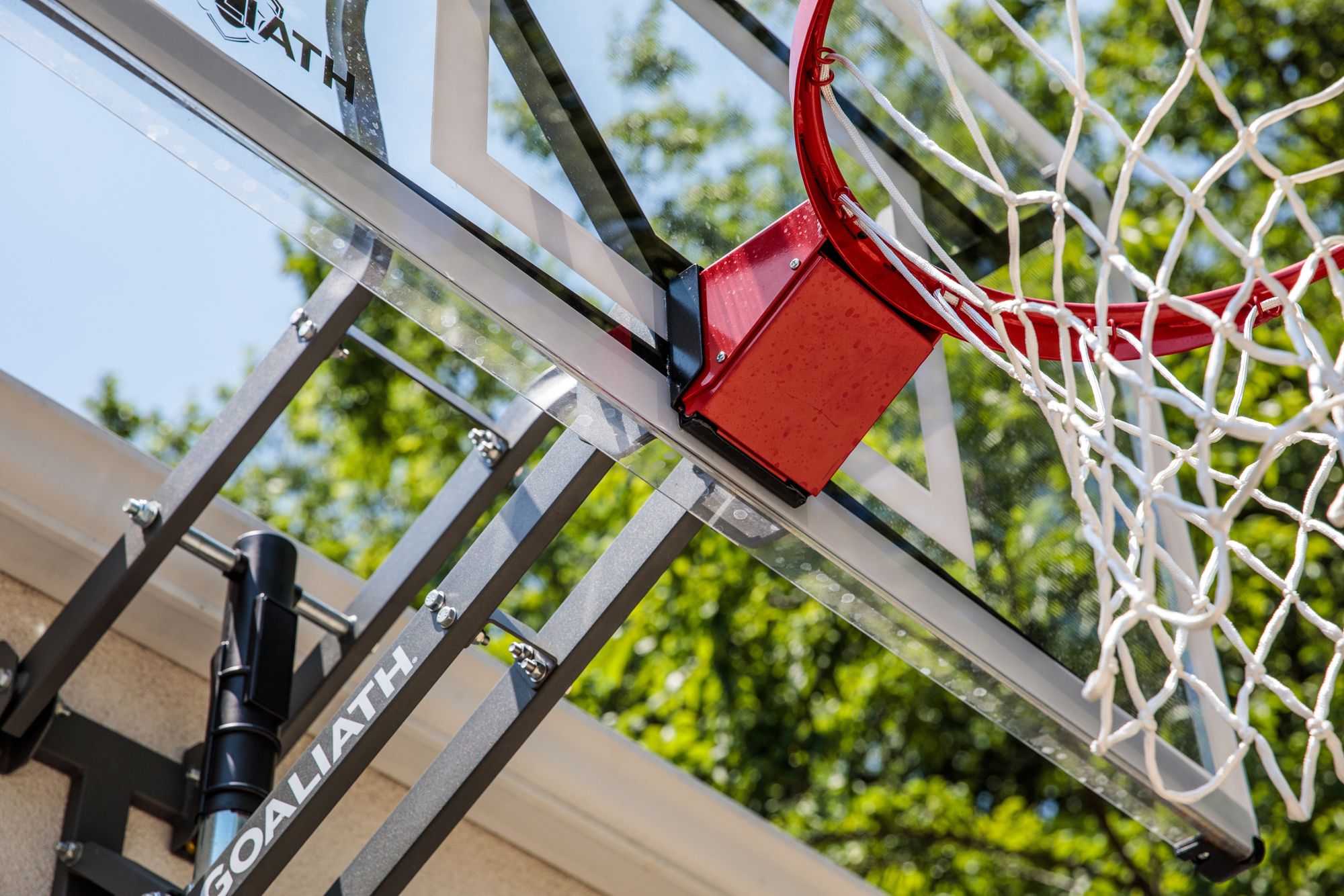 Goaliath 54” Acrylic Wall Mount Basketball Hoop product image