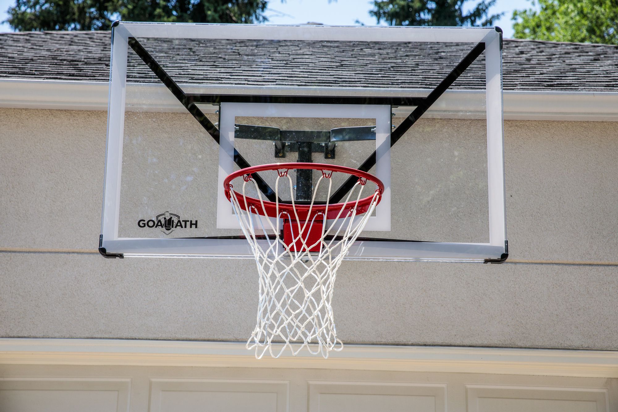 Goaliath 54” Acrylic Wall Mount Basketball Hoop product image