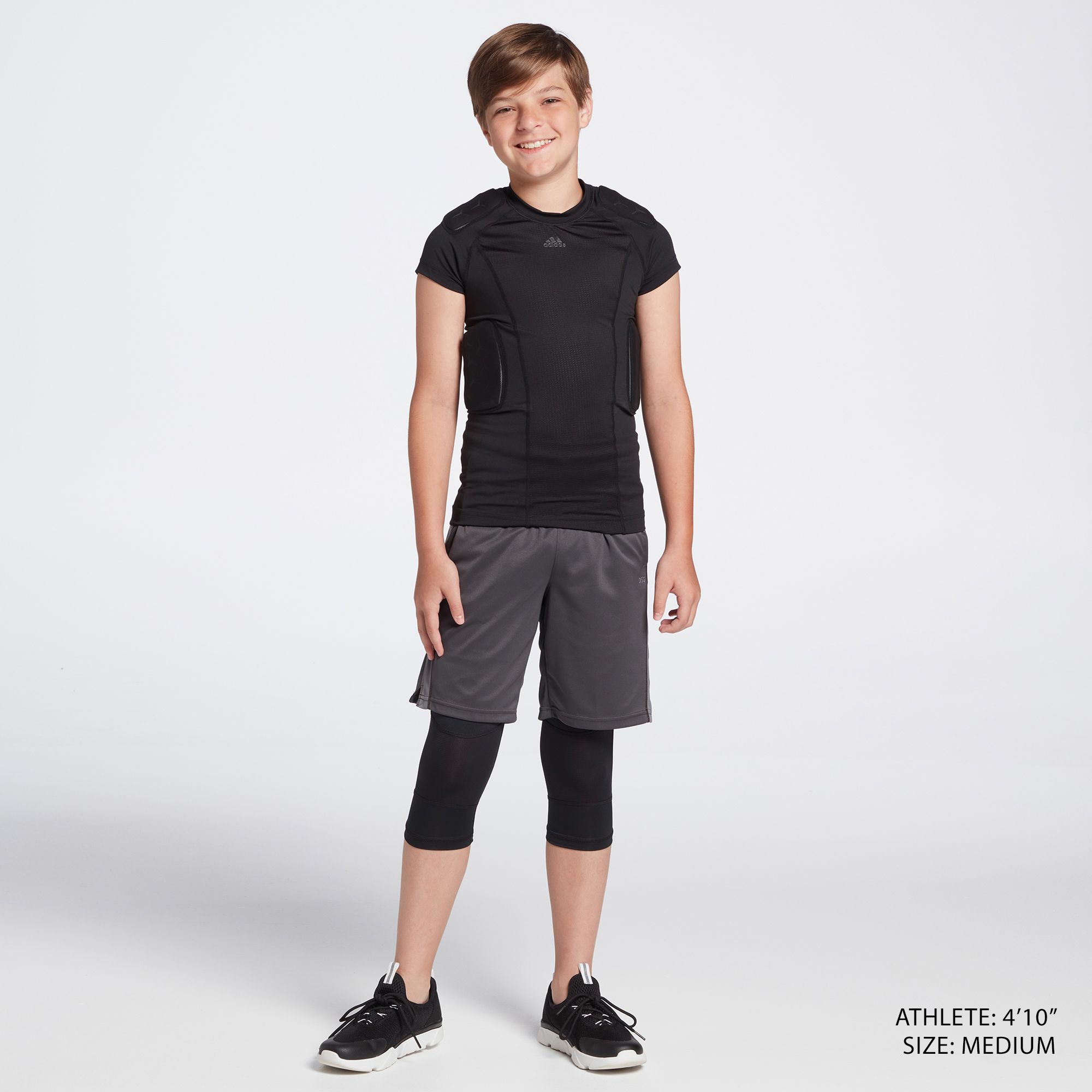 adidas Youth Integrated Padded Football Shirt product image