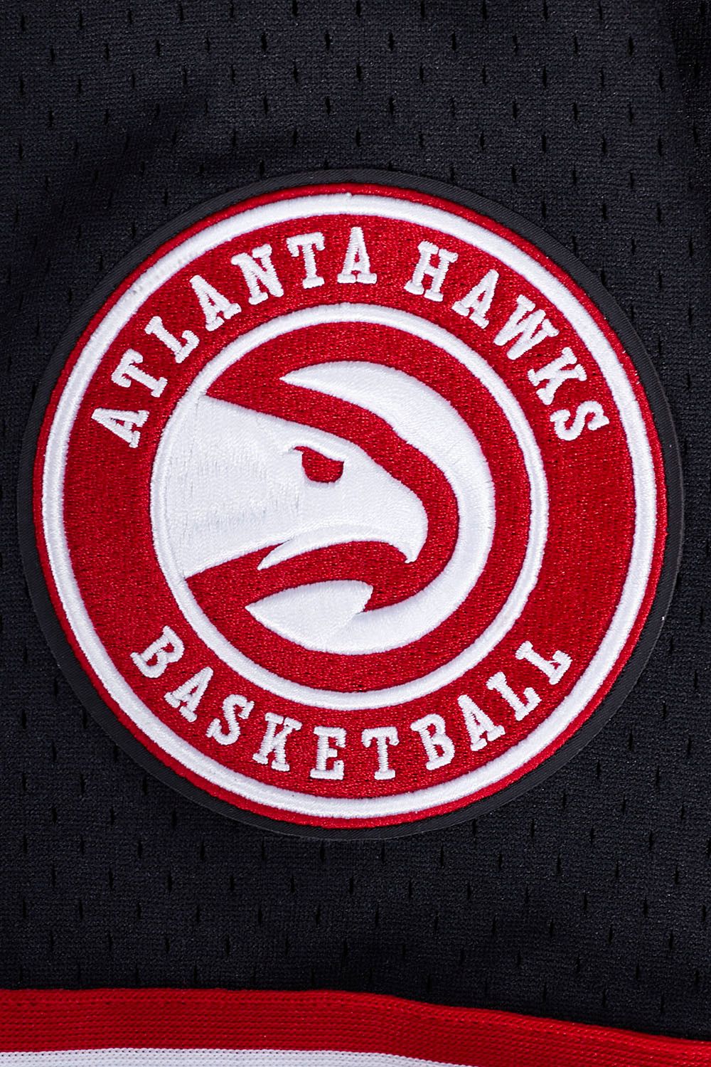 Pro Standard Men's Atlanta Hawks Black Script Tail Mesh Button Down Shirt product image