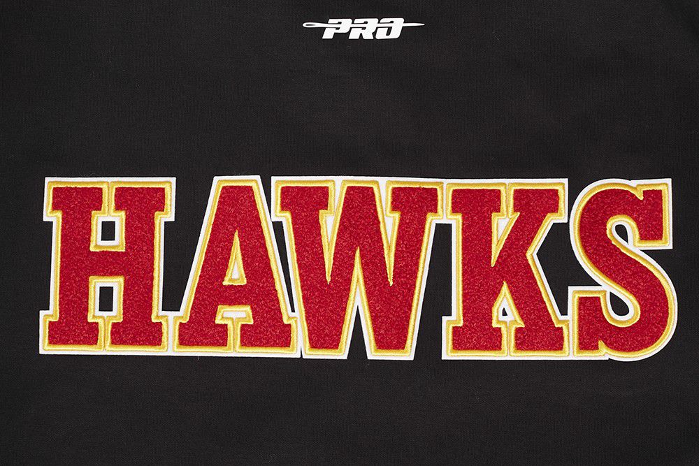 Pro Standard Men's Atlanta Hawks Black Classic Warm Up Jacket product image