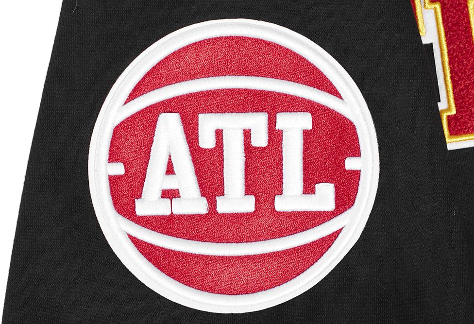 Pro Standard Men's Atlanta Hawks Black Classic Warm Up Jacket product image