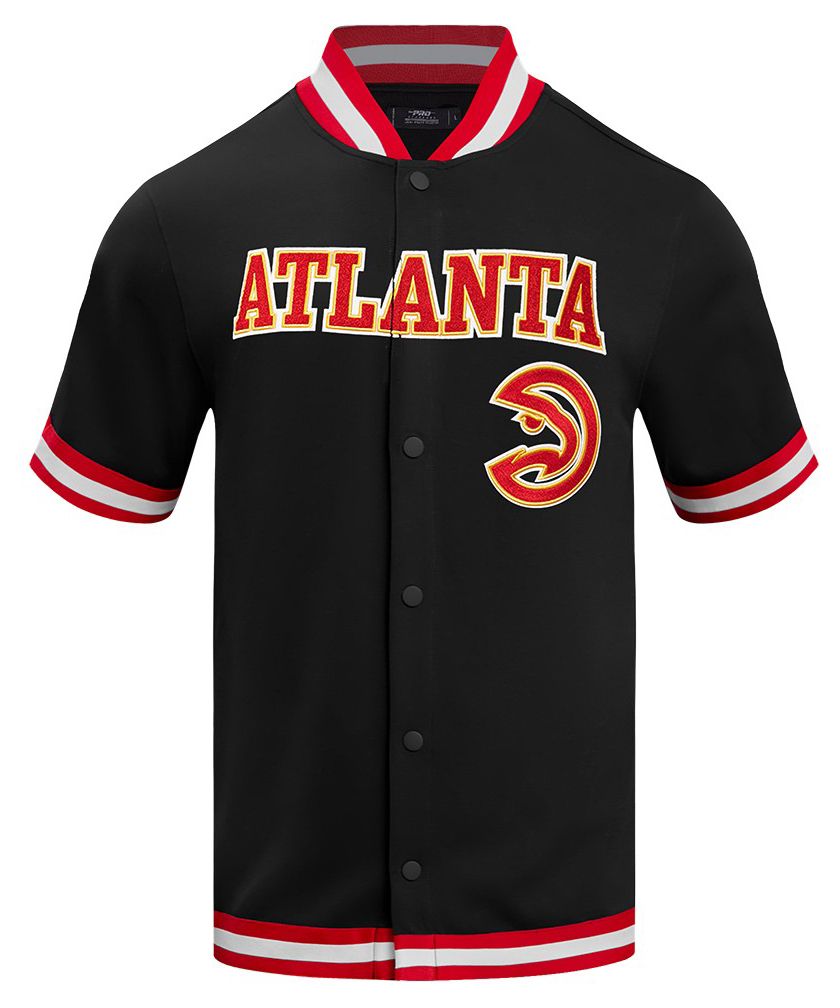 Pro Standard Men's Atlanta Hawks Black Classic Warm Up Jacket product image