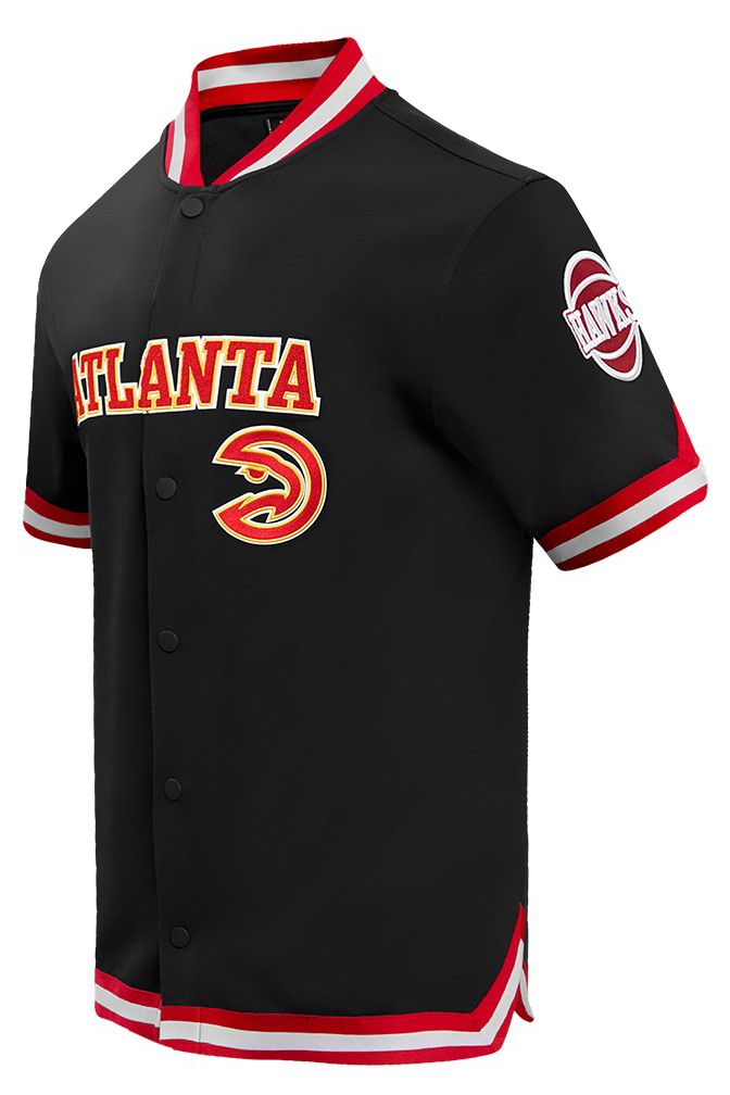 Pro Standard Men's Atlanta Hawks Black Classic Warm Up Jacket product image
