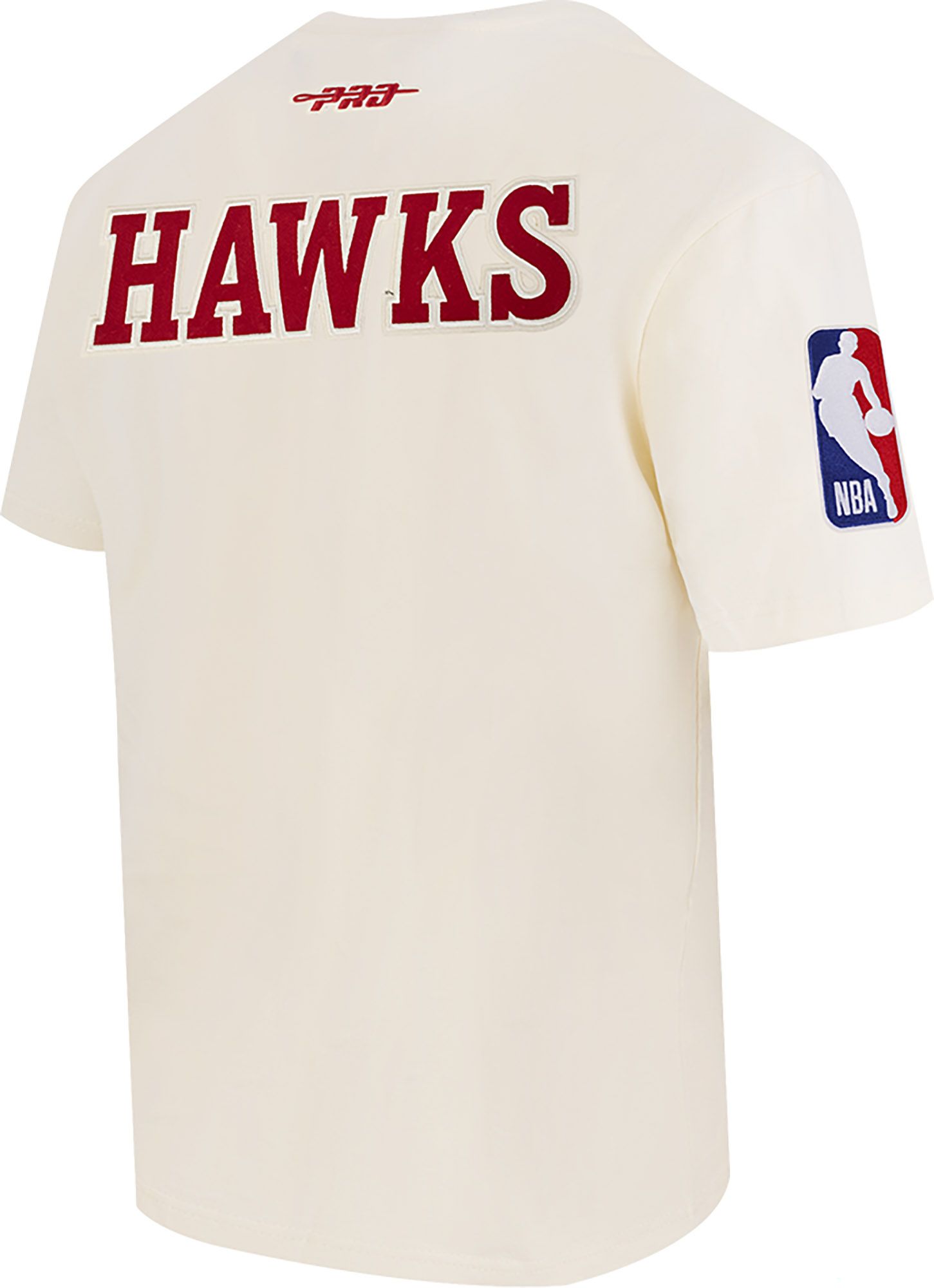 Pro Standard Men's Atlanta Hawks Cream Best Of Drop Shoulder T-Shirt product image