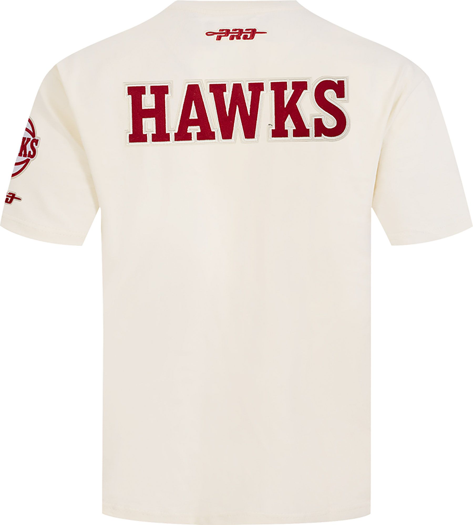 Pro Standard Men's Atlanta Hawks Cream Best Of Drop Shoulder T-Shirt product image