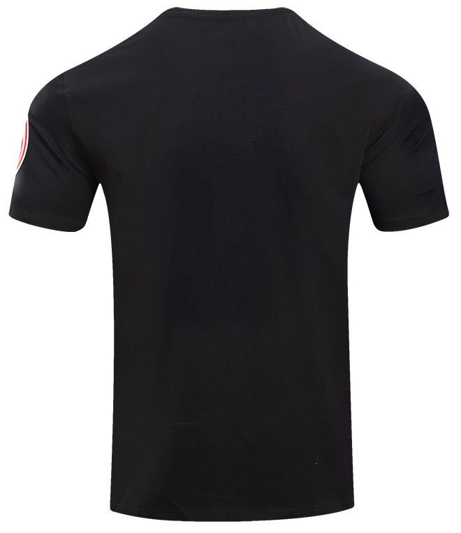Pro Standard Men's Atlanta Hawks Black Classic Chenille T-Shirt product image