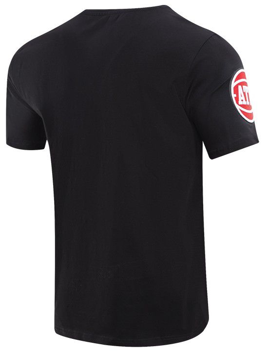 Pro Standard Men's Atlanta Hawks Black Classic Chenille T-Shirt product image
