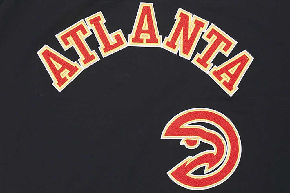 Pro Standard Adult Atlanta Hawks Black Retro Striped T-Shirt product image