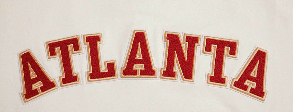 Pro Standard Adult Atlanta Hawks White Retro Striped T-Shirt product image