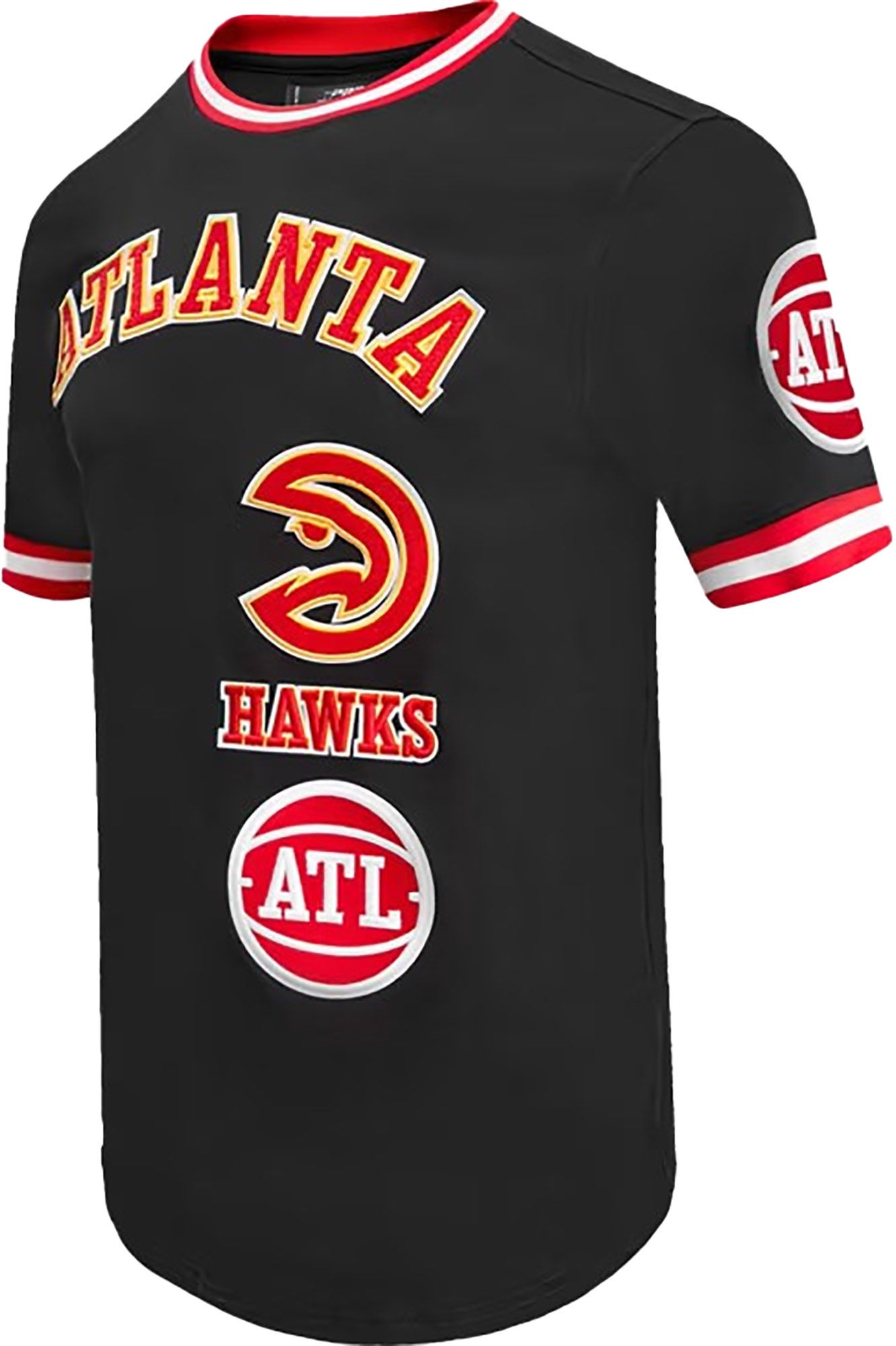Pro Standard Adult Atlanta Hawks Black Retro T-Shirt product image