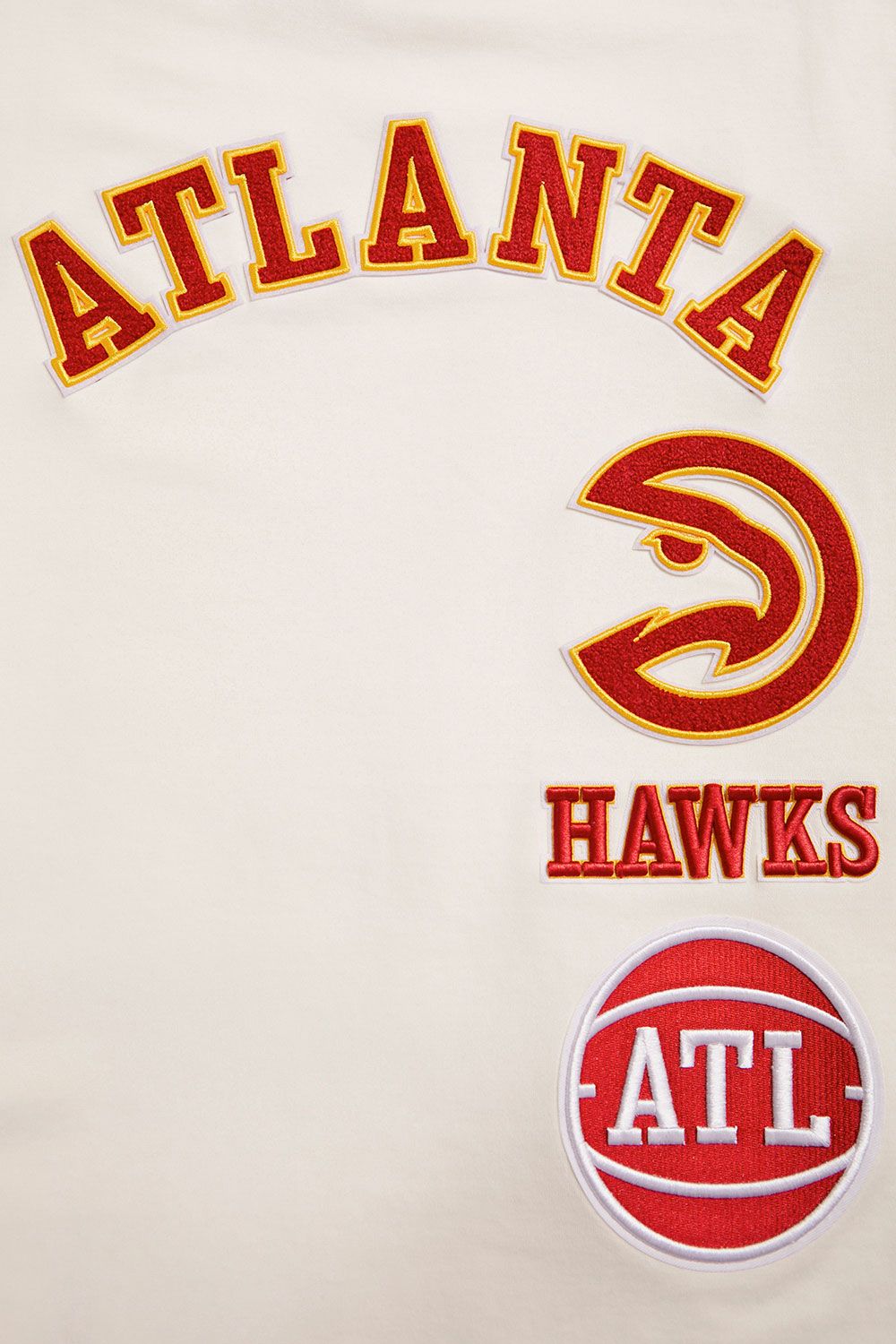 Pro Standard Adult Atlanta Hawks White Retro T-Shirt product image