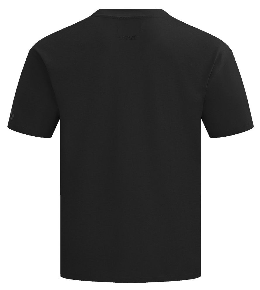 Pro Standard Men's Atlanta Hawks Black Neutral Drop Shoulder Short Sleeve T-Shirt product image