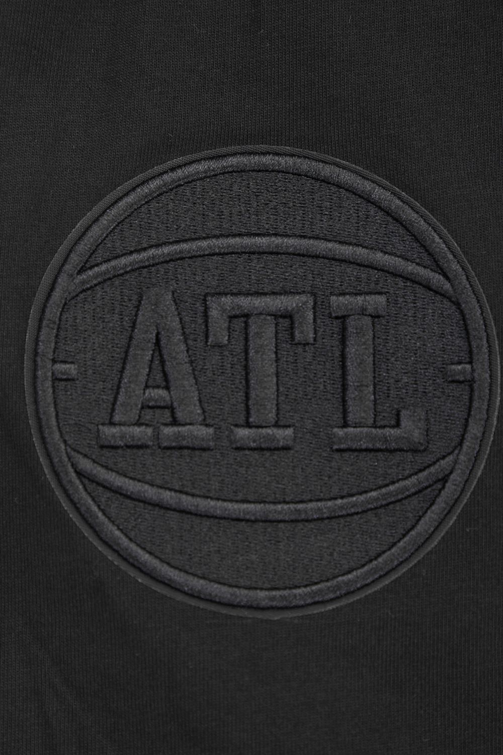 Pro Standard Men's Atlanta Hawks Black Neutral Drop Shoulder Short Sleeve T-Shirt product image