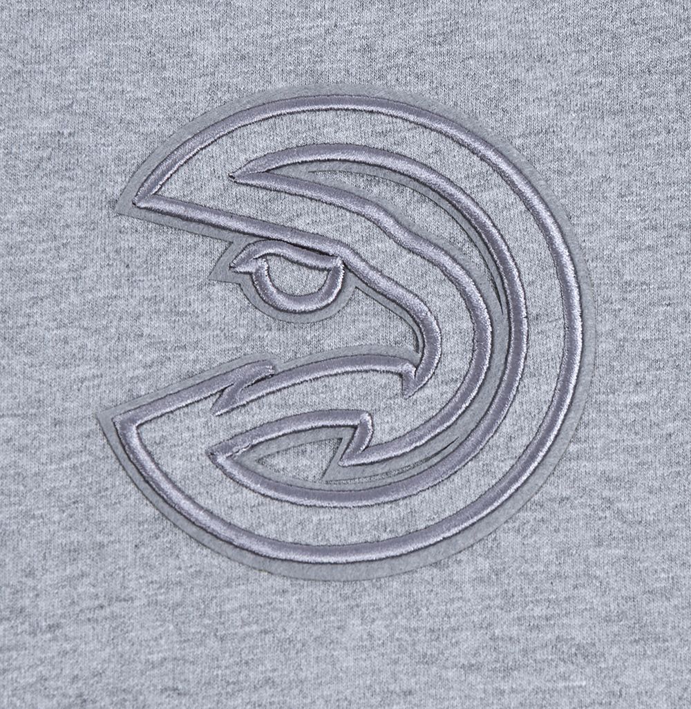 Pro Standard Men's Atlanta Hawks Gray Neutral Drop Shoulder Short Sleeve T-Shirt product image