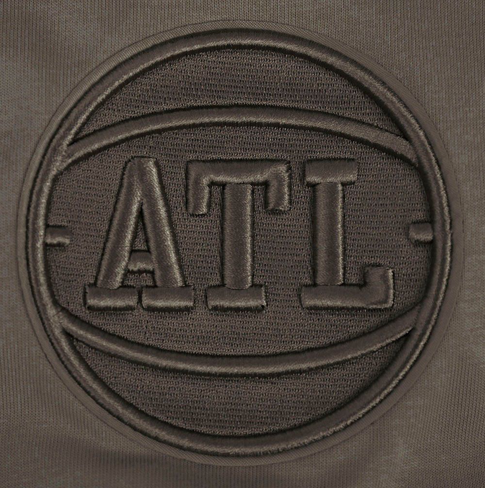 Pro Standard Men's Atlanta Hawks Taupe Neutral Drop Shoulder Short Sleeve T-Shirt product image