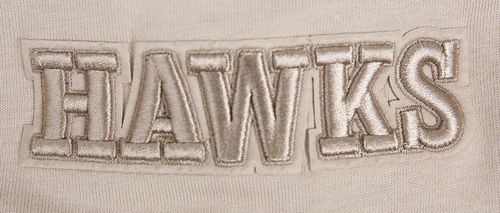 Pro Standard Men's Atlanta Hawks Taupe Neutral Drop Shoulder Short Sleeve T-Shirt product image