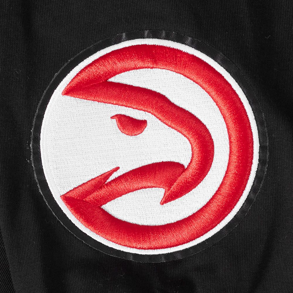 Pro Standard Men's Atlanta Hawks Black Wingspan Drop Shoulder Long Sleeve T-Shirt product image
