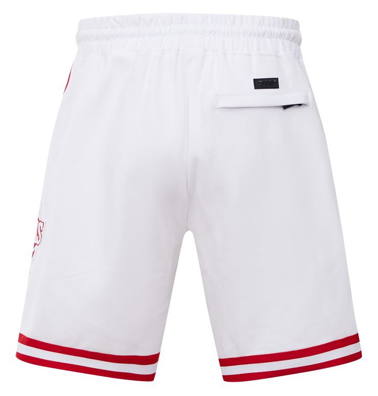 Pro Standard Men's Atlanta Hawks White Classic Chenille Shorts product image