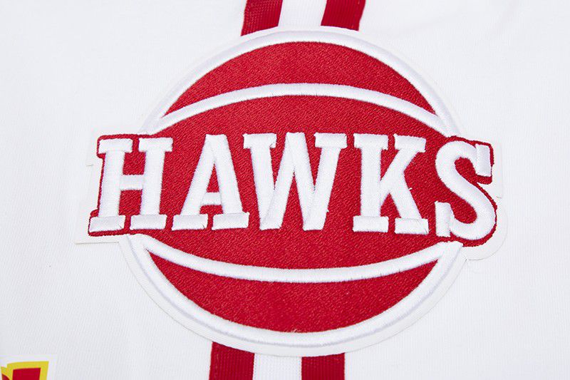 Pro Standard Men's Atlanta Hawks White Classic Chenille Shorts product image