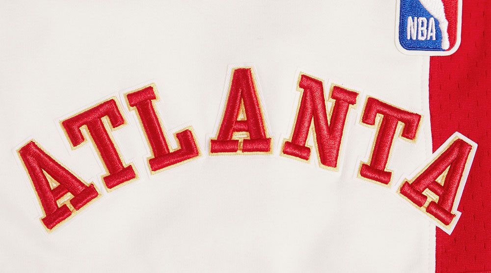 Pro Standard Adult Atlanta Hawks White Retro Shorts product image
