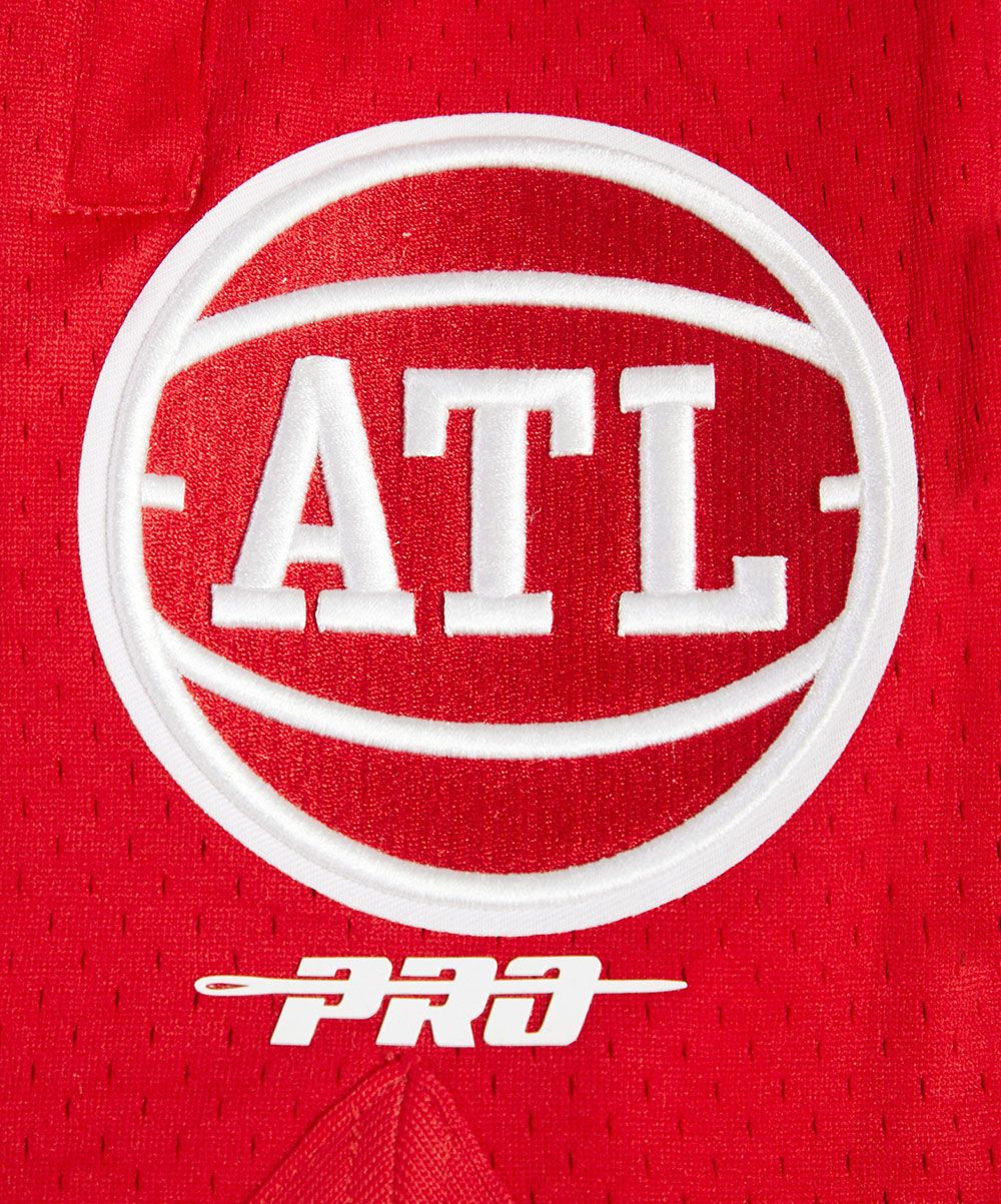Pro Standard Adult Atlanta Hawks White Retro Shorts product image