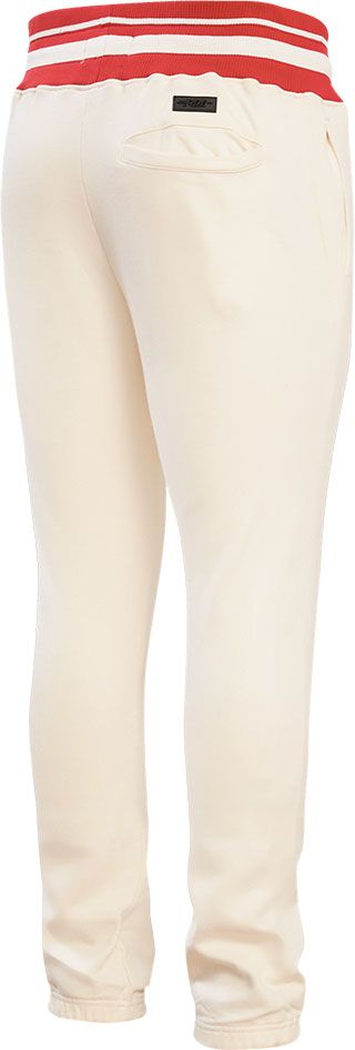 Pro Standard Adult Atlanta Hawks White Fleece Sweatpants product image