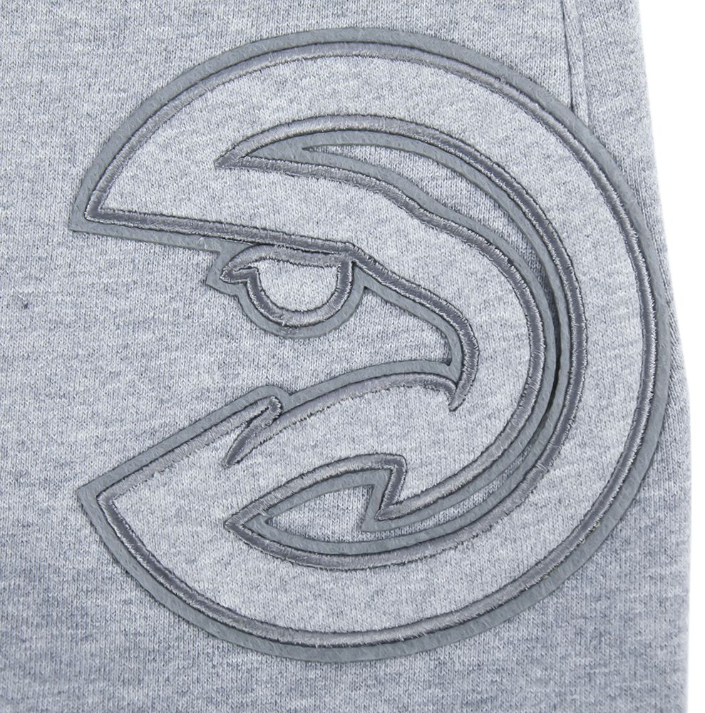 Pro Standard Men's Atlanta Hawks Gray Neutral Fleece Sweatpants product image