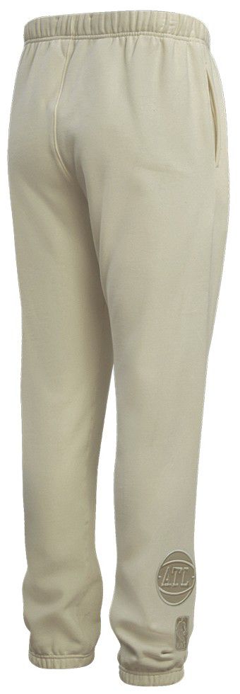 Pro Standard Men's Atlanta Hawks Taupe Neutral Fleece Sweatpants product image