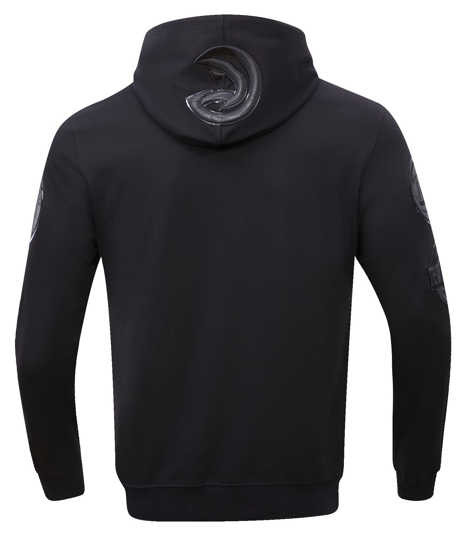 Pro Standard Men's Atlanta Hawks Black Triple Black Hoodie product image
