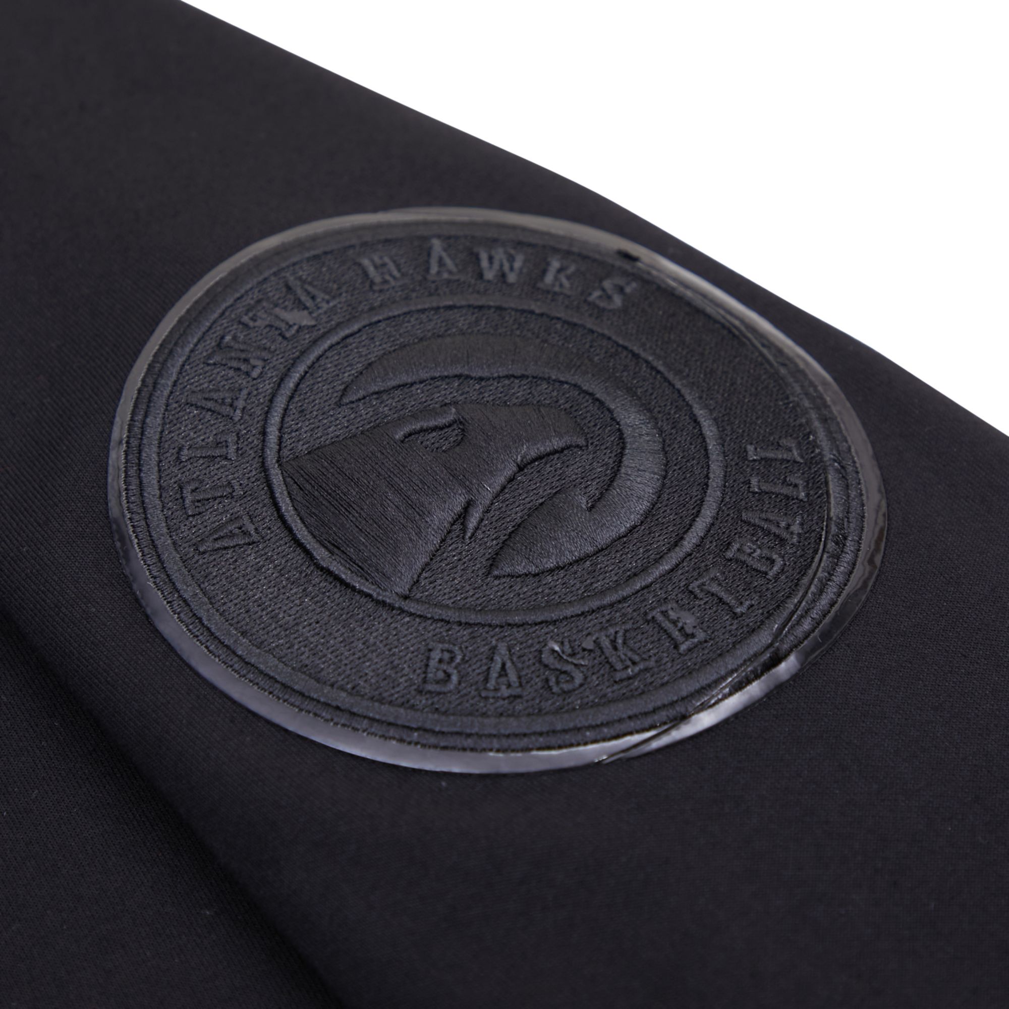 Pro Standard Men's Atlanta Hawks Black Triple Black Hoodie product image