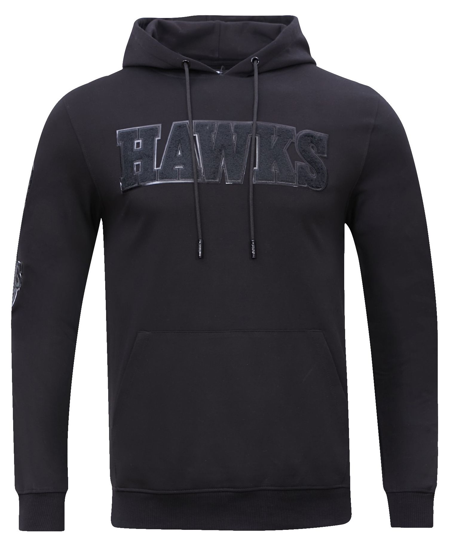 Pro Standard Men's Atlanta Hawks Black Triple Black Hoodie product image